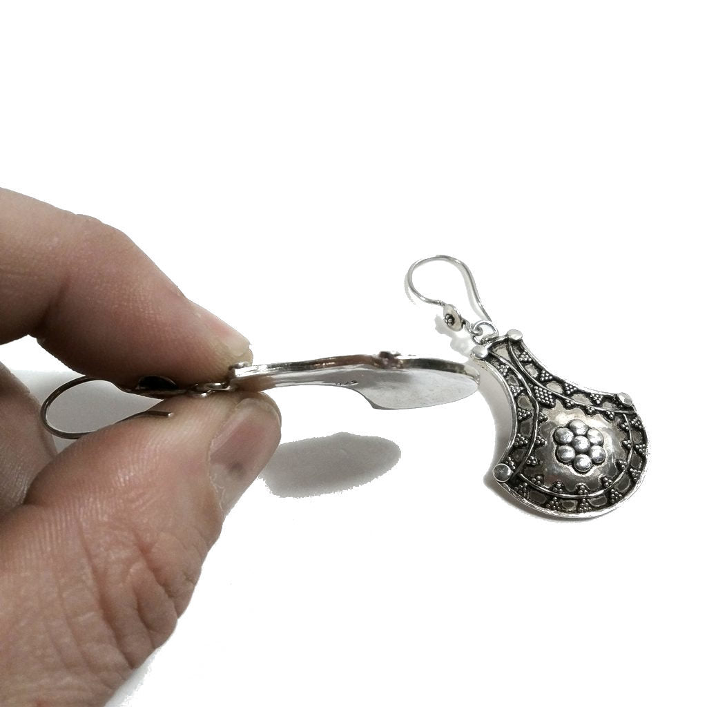 Orecchini etnici in argento 925 - JATARA