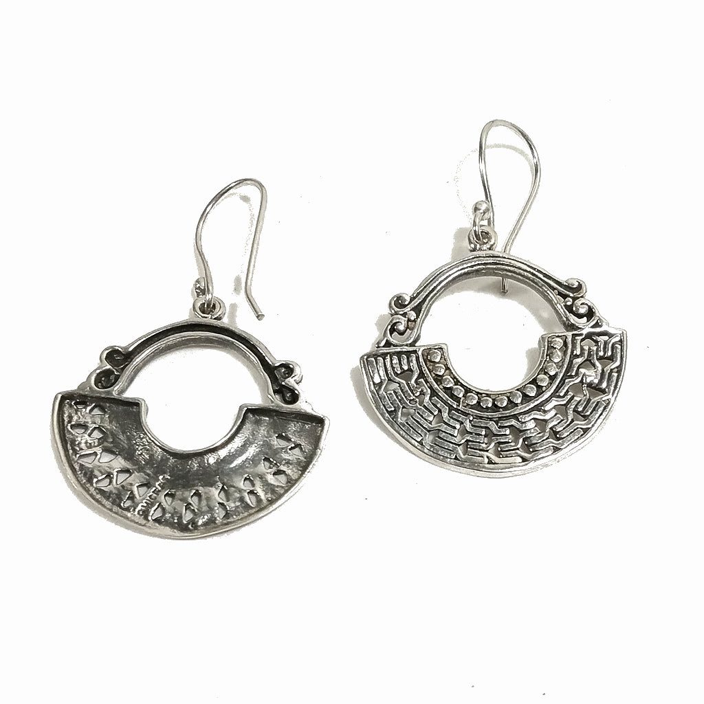 ORECCHINI in argento 925 | Ventaglio | Gioielli in argento