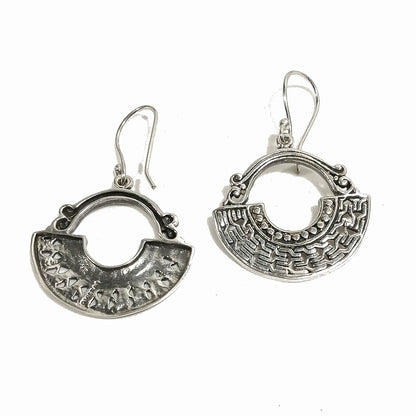ORECCHINI in argento 925 | Ventaglio | Gioielli in argento