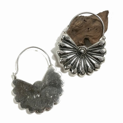 ORECCHINI in argento 925 coda di PAVONE | Orecchini argento