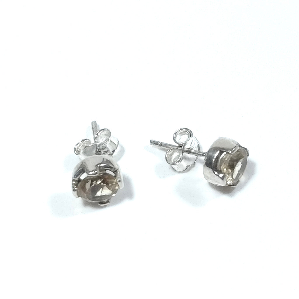 ORECCHINI Argento 925 ORECCHINI Citrino | Tappabuchi – immagine5