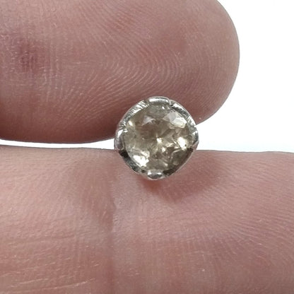 ORECCHINI Argento 925 ORECCHINI Citrino | Tappabuchi – immagine3