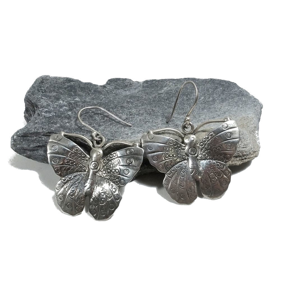 Copia del ORECCHINI Argento 925 ORECCHINI farfalla KAREN Tribù | orecchini artigianali
