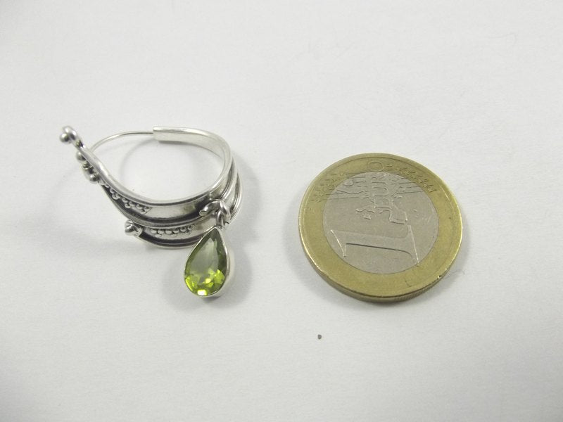 ORECCHINI Peridot - argento 925 – immagine2