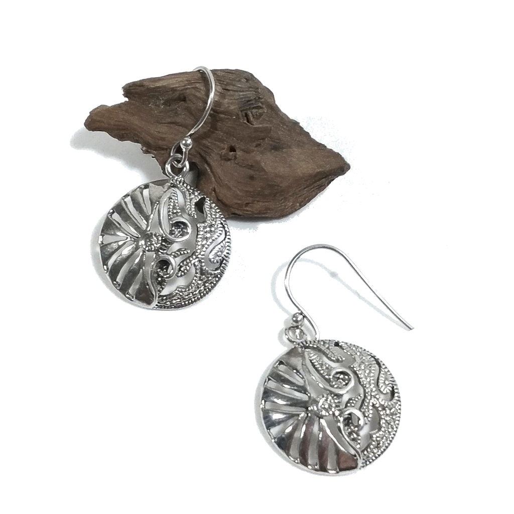 Orecchini ventaglio in argento 925 - DONNIKOTA