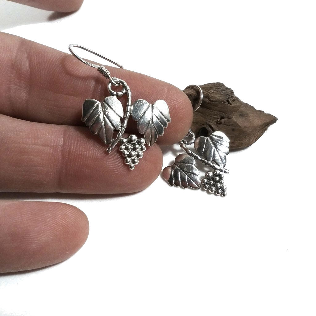 Orecchini artigianali in argento 925 - VITE