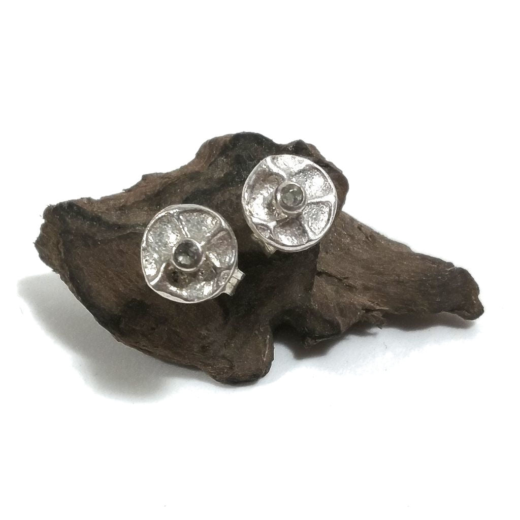 MINI Orecchini argento 925 - Pietra di luna | Gioielli argento piercing