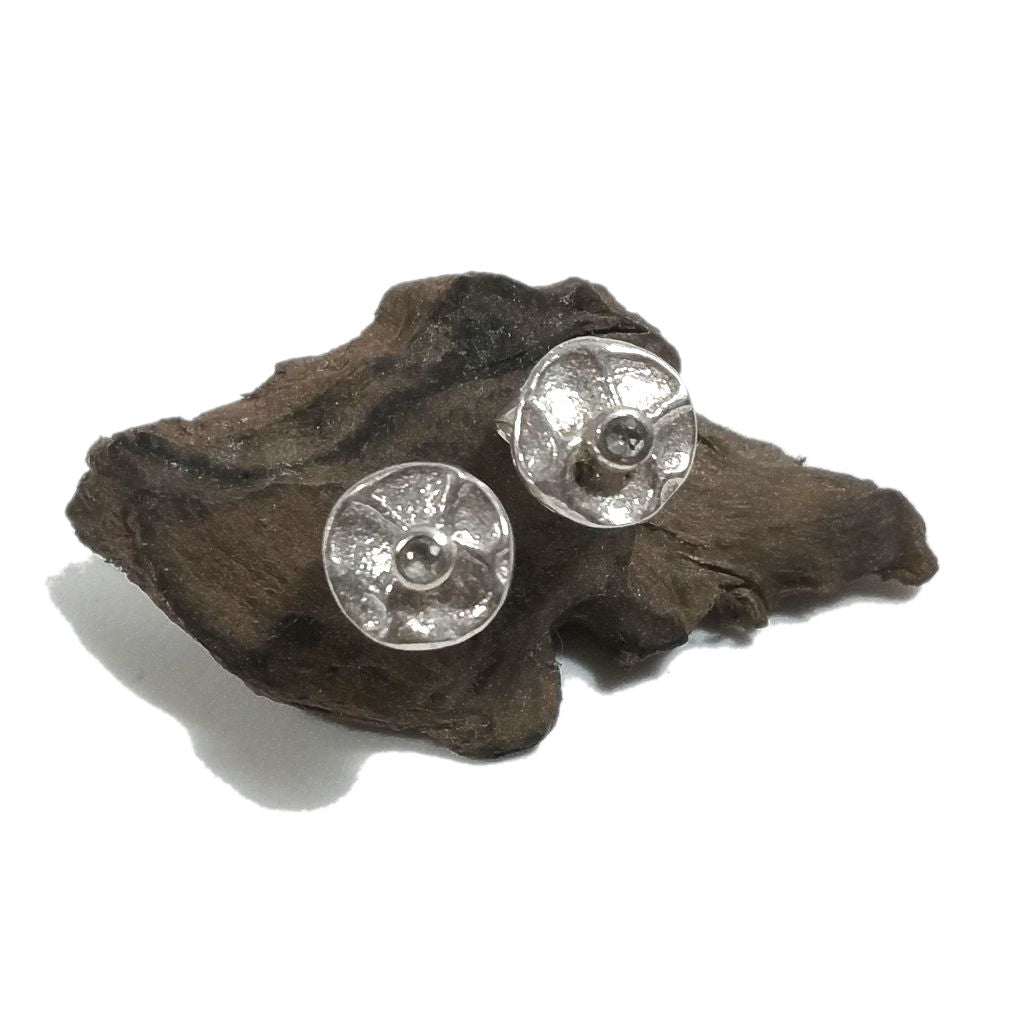 MINI Orecchini argento 925 - Pietra di luna | Gioielli argento piercing