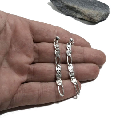 Orecchini lunghi artigianali Argento 925 ORECCHINI | GROUMETTE