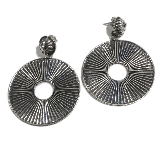 Orecchini in argento 925 a cerchio - GOMTI