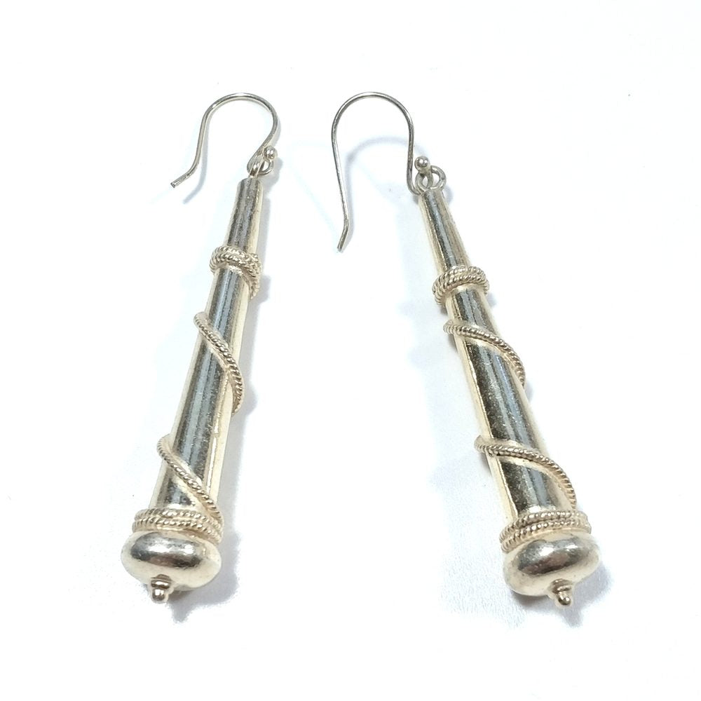 ORECCHINI ETNICI Argento 925 dorato ORECCHINI artigianali | ETNICO – immagine7