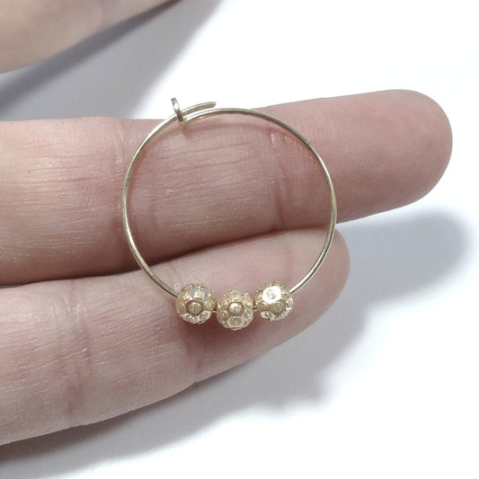 ORECCHINI ETNICI Oro 18 carati Orecchini artigianali | ETNICO