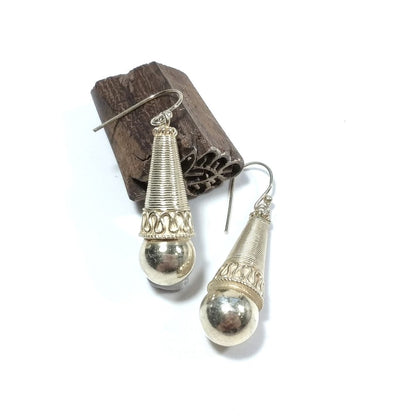 ORECCHINI ETNICI Argento 925 dorato Orecchini artigianali | ETNICO