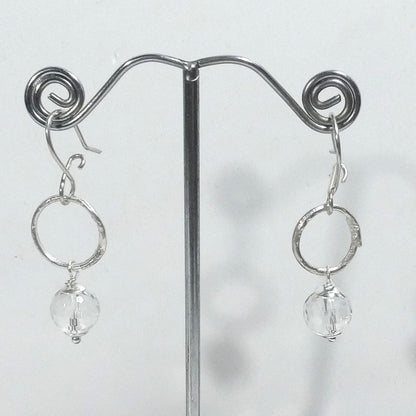 ORECCHINI con pietra - il cerchio della vita - orecchini | GIOIELLI IN ARGENTO
