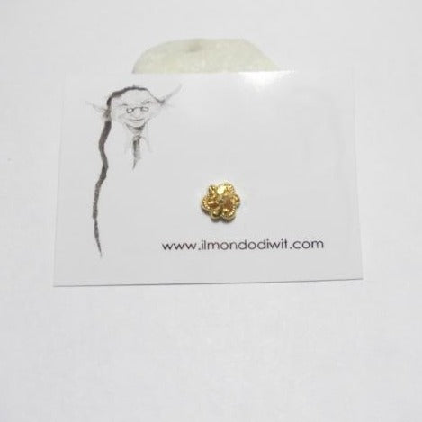 Orecchino da naso in oro 18 carati 7mm