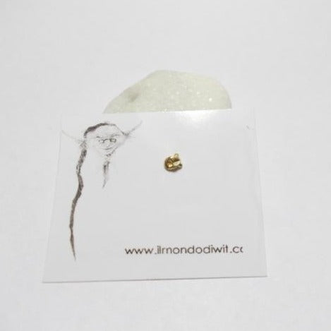Orecchino da naso in oro 18  carati 3mm