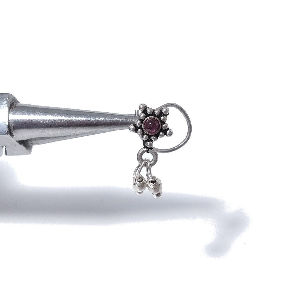 Orecchini da naso IBIZA | etnici con Spirale | Argento 925 | Piercing BOHO