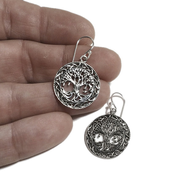 Orecchini in argento 925 Albero della vita - JATARA