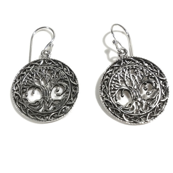 Orecchini in argento 925 Albero della vita - JATARA
