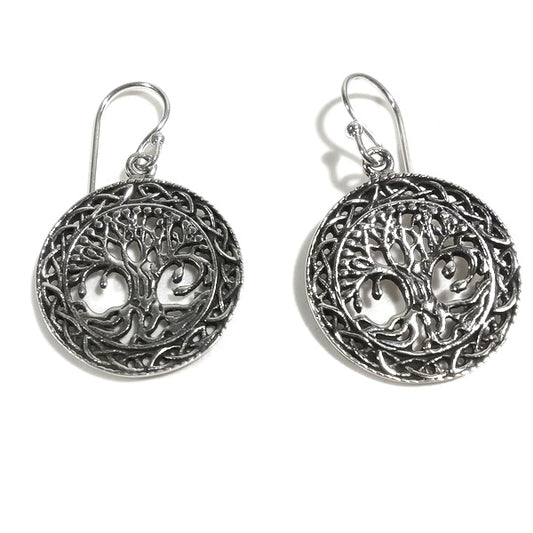 Orecchini in argento 925 Albero della vita - JATARA