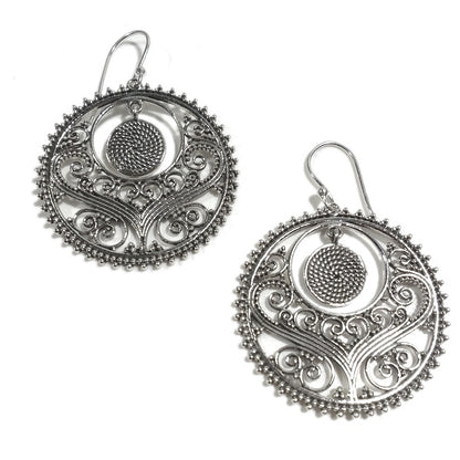 ORECCHINI a etnici in argento 925 - IKSHAN