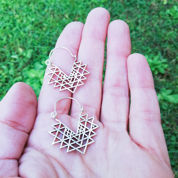 ORECCHINI etnici DULARI in ottone | ORECCHINI etnici in ottone | ilmondodiwit.com