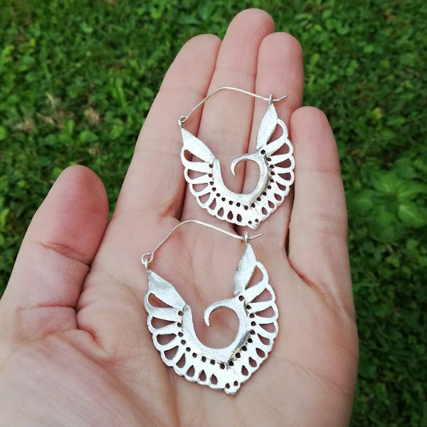 ORECCHINI etnici JAYA in ottone | ORECCHINI etnici in ottone | ilmondodiwit.com