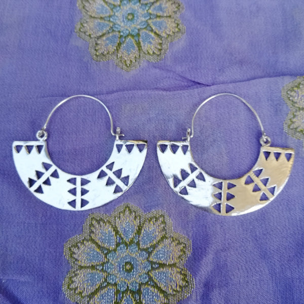 ORECCHINI etnici JENYA in ottone | ORECCHINI etnici in ottone | ilmondodiwit.com