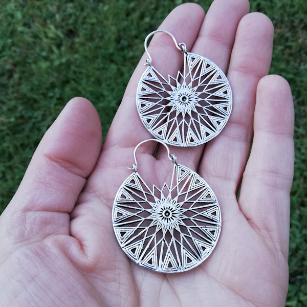 ORECCHINI etnici KAIA in ottone | ORECCHINI etnici in ottone | ilmondodiwit.com