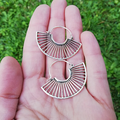 ORECCHINI etnici KASHVI in ottone | ORECCHINI etnici in ottone | ilmondodiwit.com