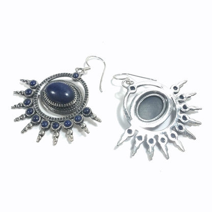 ORECCHINI Argento 925 ORECCHINI artigianali Lapislazzuli | orecchini etnici