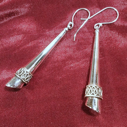 ORECCHINI a Bali BIVIT argento - Orecchini spirale | ETNICO
