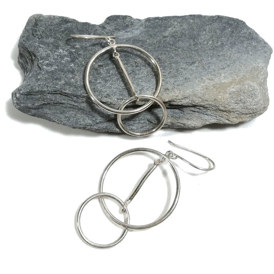 ORECCHINI Argento 925 ORECCHINI artigianali | orecchini in argento | cerchio