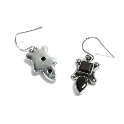 ORECCHINI Argento 925 ORECCHINI artigianali Granato | GIOIELLI argento