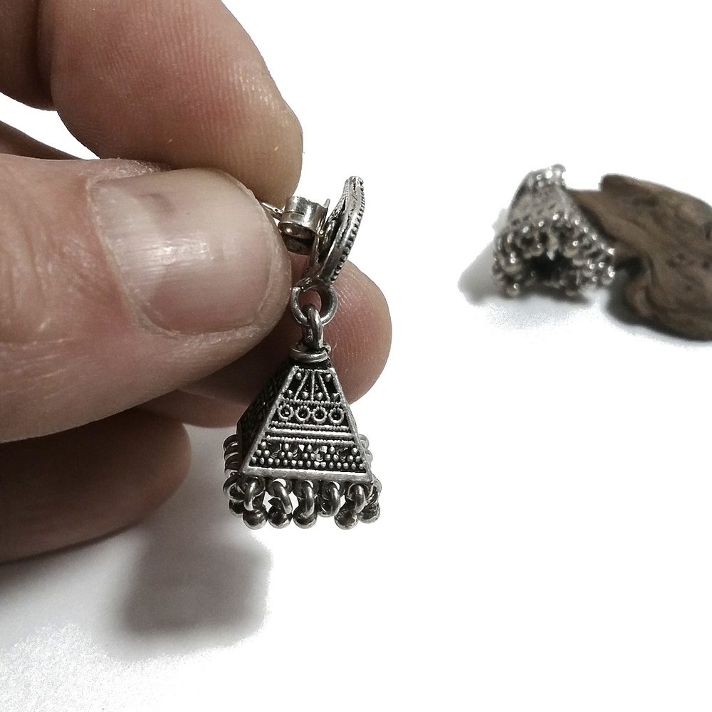 ORECCHINI etnici argento 925 artigianali | Orecchini etnici | Gioielli etnici