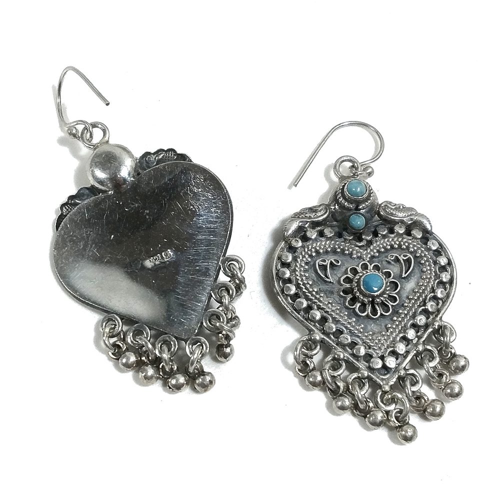 Orecchini in Argento 925 con pietra - NARUA - turchese