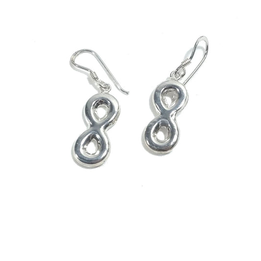 ORECCHINI Argento 925 artigianali INFINITO – immagine1