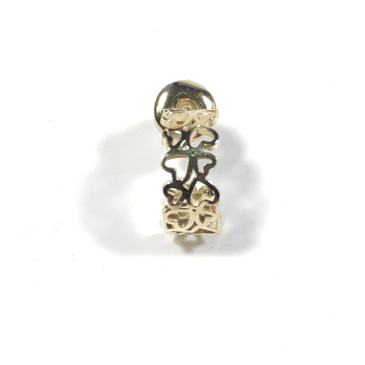 ORECCHINI acciaio 316 L Chirurgico doratoORECCHINI  | Cuori