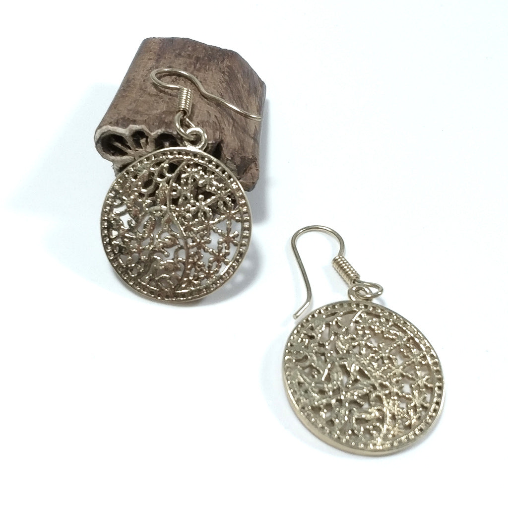 ORECCHINI Ottone lucido ORECCHINI | Cerchio