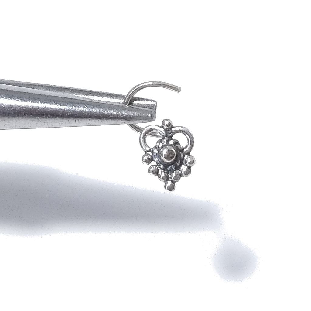 Orecchini da naso CAPRI | etnici con Spirale | Argento 925 | Piercing BOHO