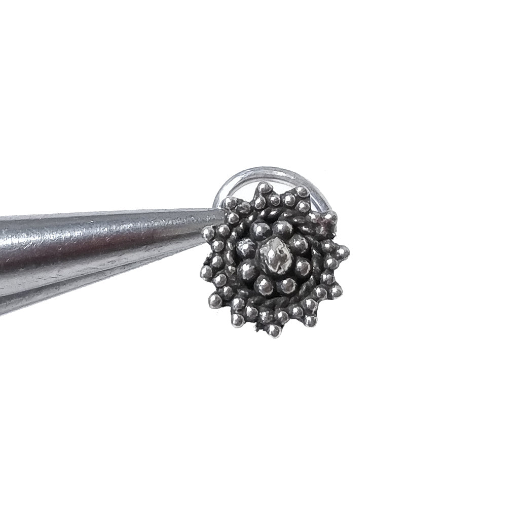 Orecchini da naso NAXOS | etnici con Spirale | Argento 925 | Piercing BOHO