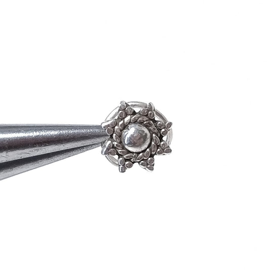 Orecchini da naso PROCIDA | etnici con Spirale | Argento 925 | Piercing BOHO