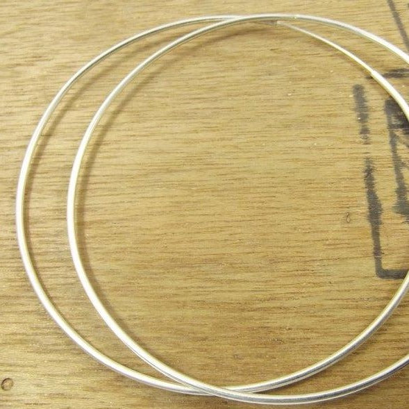 ORECCHINI in argento 925 cerchio - AMINA