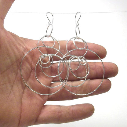 ORECCHINI millecherchi argento - donna - pendente