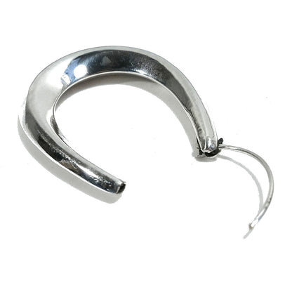 ORECCHINI a cerchio ovale in argento 925 - DANBURA