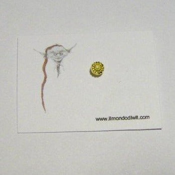 Orecchino da naso in oro 18  carati 3mm fiore