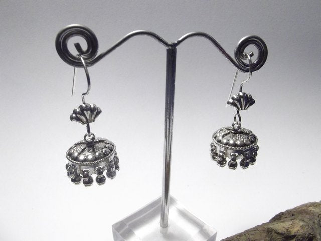 ORECCHINI etnici in argento 925 coppetta