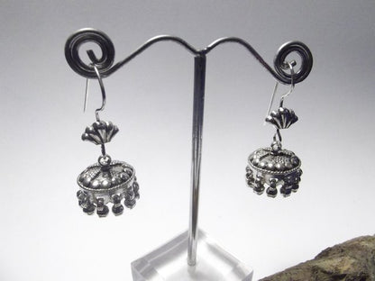ORECCHINI etnici in argento 925 coppetta