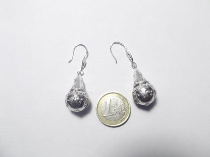 ORECCHINI etnici in argento 925 a goccia – immagine2