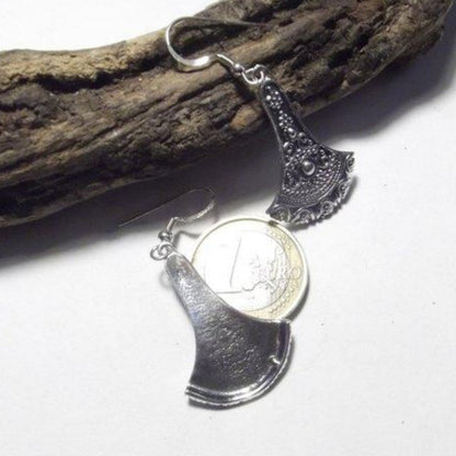Orecchini etnici in argento 925 - MUKERIAN – immagine2